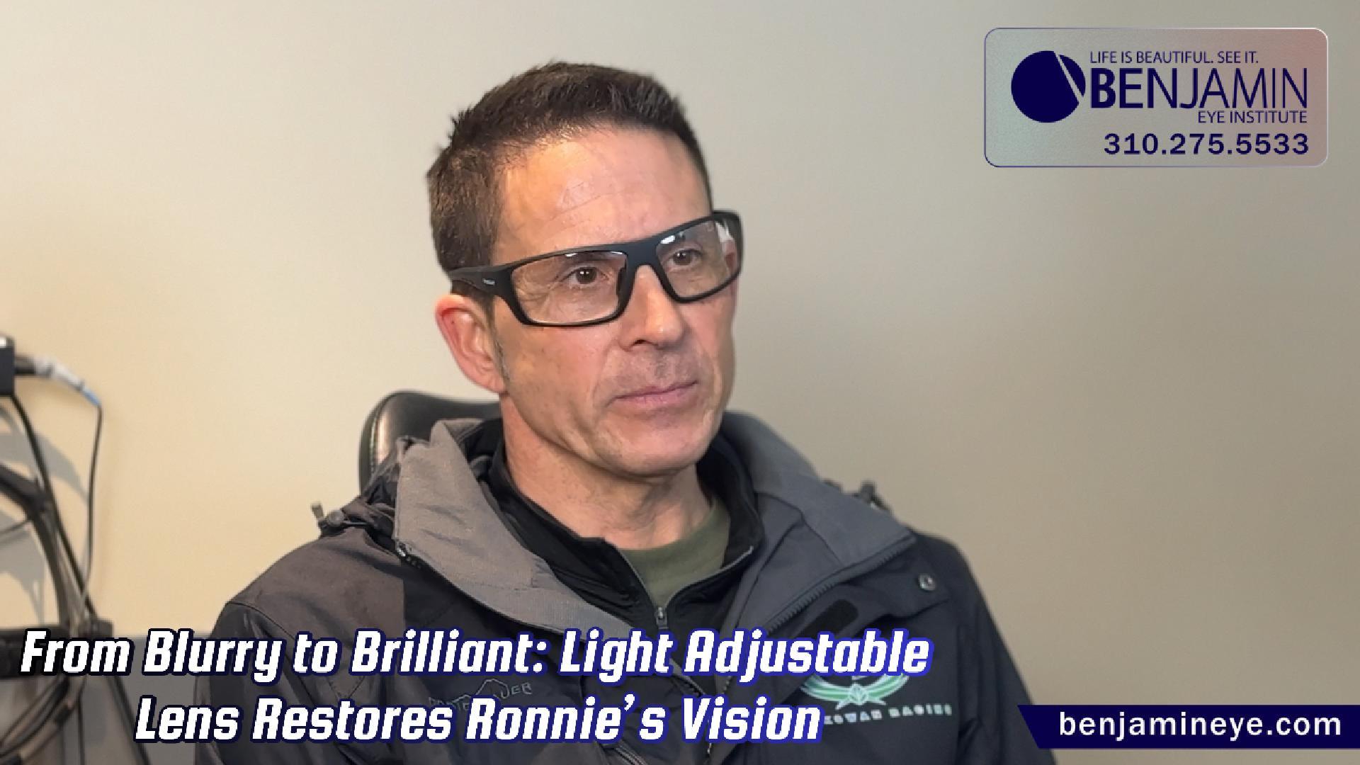 The Ultimate Vision Transformation: From ICL to LASIK to Light Adjustable Lens!